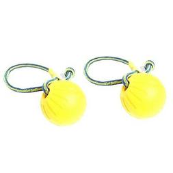 2 Pcs Pet Chien Formation Jouet Balle Indestructible Solide 