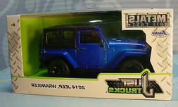 2014 Chevy Silverado Pickup Jada Toys Just Trucks Blue Metal