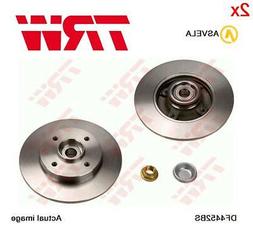 2X Disque de Frein Pour Peugeot Citroen 307 3A C Nfu Rfn Rhy