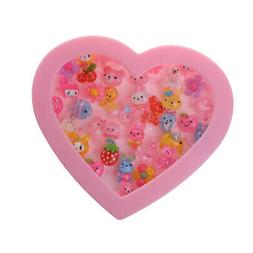 36pcs Anneau Bague Fille R&eacute;glable Bijou Jouet Educatif Colo