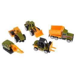 5PCS 1:64 Voiture Miniature V&eacute;hicule Moul&eacute;es Sous Pression
