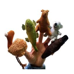 En Peluche Animaux Jouets &eacute;ducatifs De Marionnettes &agrave; Doig