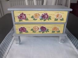 ancien jouet &nbsp;pour enfant commode shabby chic &nbsp;en bois 25 