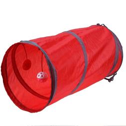 Animal chat Tunnel jouet avec Bell chaton cr&eacute;pus Lovely pli