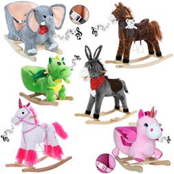 Animaux &agrave; bascules, cheval &agrave; bascule animal peluche bascul