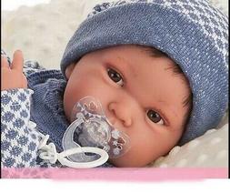 b&eacute;b&eacute; sexu&eacute; gar&ccedil;on avec tenue edredon et sucette poup&eacute;e 