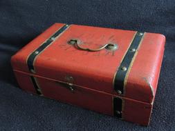 Boite / Coffret ancien JEUX REUNIS, jouet jeux d'enfants col