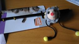 Canne Avec Souris Pour Chats 11 CM Jouet Chat