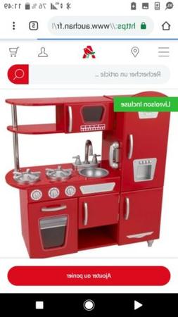 Cuisine pour Enfants Bois Jouet Moderne cuisine r&eacute;tro