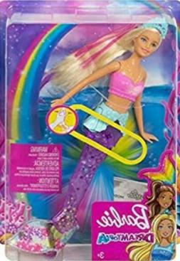 Barbie Dreamtopia Poup&eacute;e Sir&egrave;ne Lumi&egrave;re Danse Aquatique P