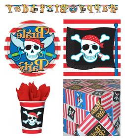 F&ecirc;te Pirates Anniversaire Gamme - Vaisselle Banni&egrave;re Ballo