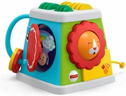 Fisher-Price Cube d'Activit&eacute;s &agrave; 5 c&ocirc;t&eacute;s, jouet d'&eacute;veil 