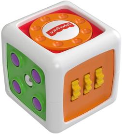 Fisher-Price Mon Premier Cube d&Eacute;veil, jouet b&eacute;b&eacute; avec 6 f