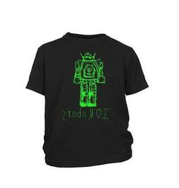 Fluo Vert R&eacute;tro Robot - I Love Robots Enfants Style Jouet R