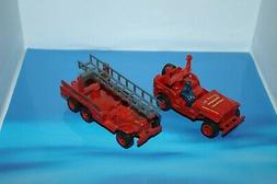 france jouet jeep willis dodge echelle pompier jouet ancien 