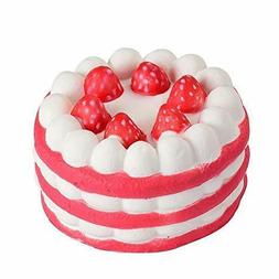 Giant Squishy Toys Gateau Fraise &ndash; Jouet Kawai anti stress