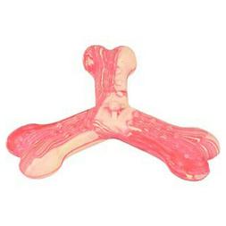 Jouet 10 cm pour chien Saveo os triple parfum boeuf. caoutch