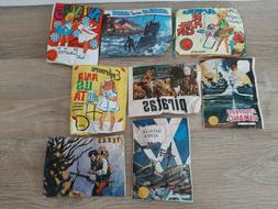 JOUET ANCIEN / VINTAGE / LOT 8 ANCIENNES POCHETTES SURPRISE 