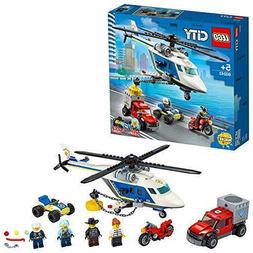 Jouet Arrestation H&eacute;licopt&egrave;re Quad  Moto Camion Enfants 5 