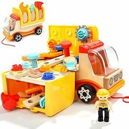 TOP BRIGHT Jouet Bricolage en Bois pour Gar&ccedil;on 2 Ans Cadeau