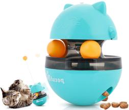 Jouet Chat 4 en 1Balle Interactive avec 2 Boule Distributeur