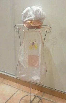 JOUET COSTUME DEGUISEMENT FILLE 6 ANS CUISINIER TABLIER TOQU