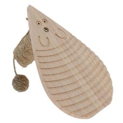 Jouet de formation en bois Safty Scratch Board Mat Claw pour