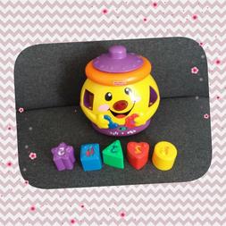 Jouet Jeux Educatif d'&eacute;veil 1er &acirc;ge Fisher Price pot &agrave; fo