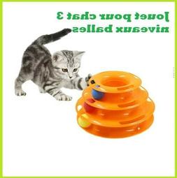 jouet pour chat chaton jouet balle interactif