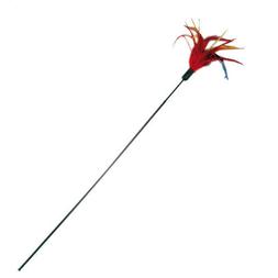 Jouet pour chat, Fouet &agrave; plumes,*coloris vari&eacute;s suivant ar