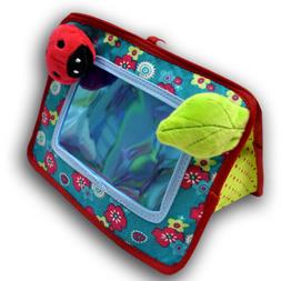 Jouet sensoriel de jouet de miroir de plancher de b&eacute;b&eacute; pou
