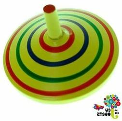 Jouet Toupie en bois colore Diametre 5 cm Enfant 3 ans + - J