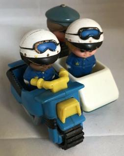 Jouet vintage  Rare Vulli arbre magique : policiers + Moto