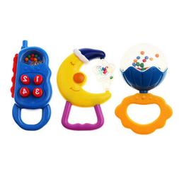 Hochets A Main B&eacute;b&eacute; Multicolore En Plastique Pour Enfant J
