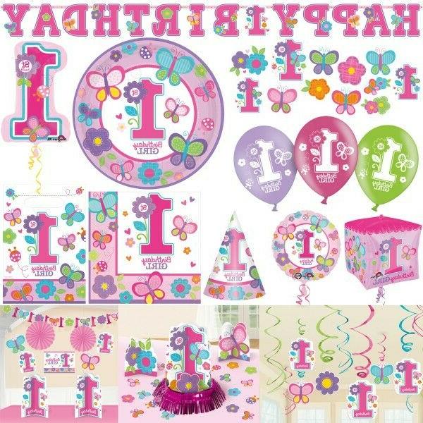 1 anniversaire fille rose sweet deco anniversaire