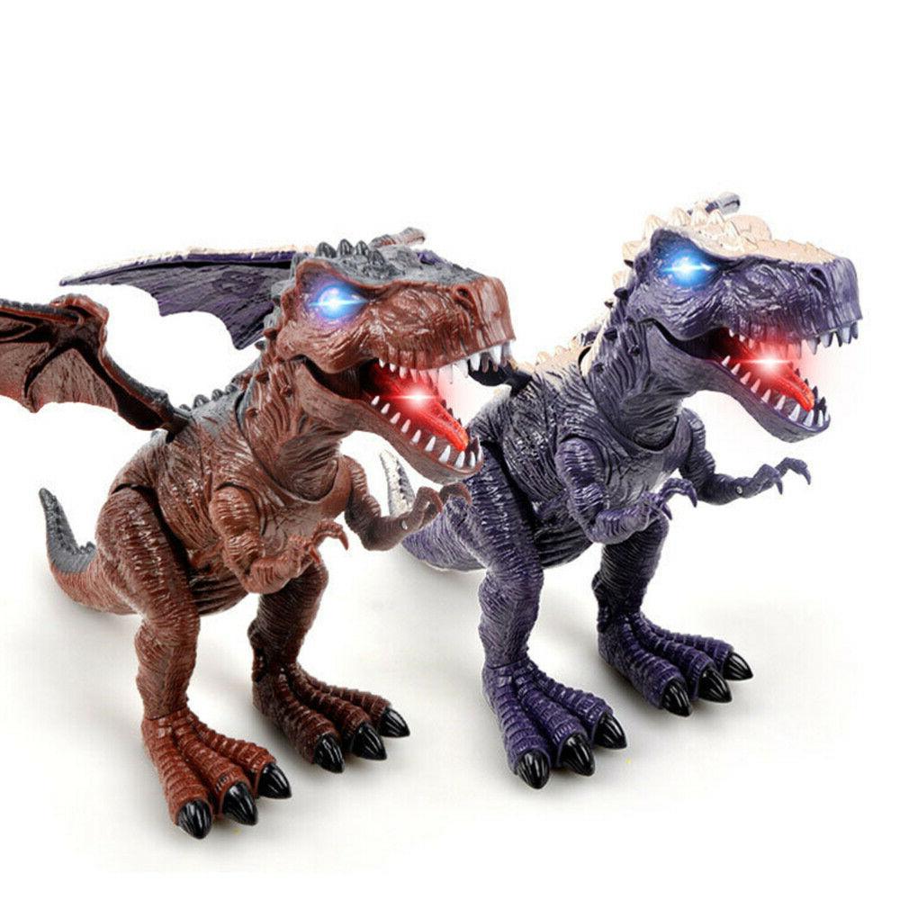 1 pc simulation dinosaure avec lumieres marche