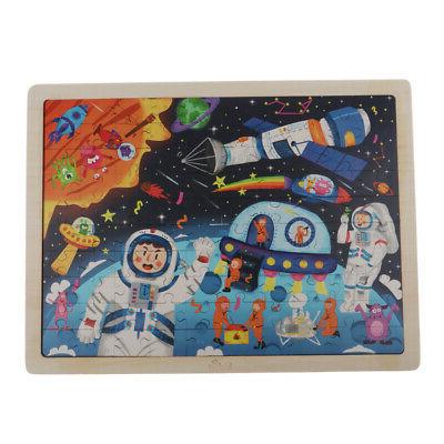 100pcs jouet bebe puzzles en bois jouet