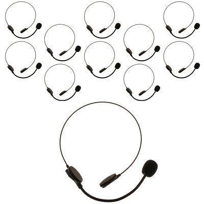 10x microphone jouets casques pvc costume adultes
