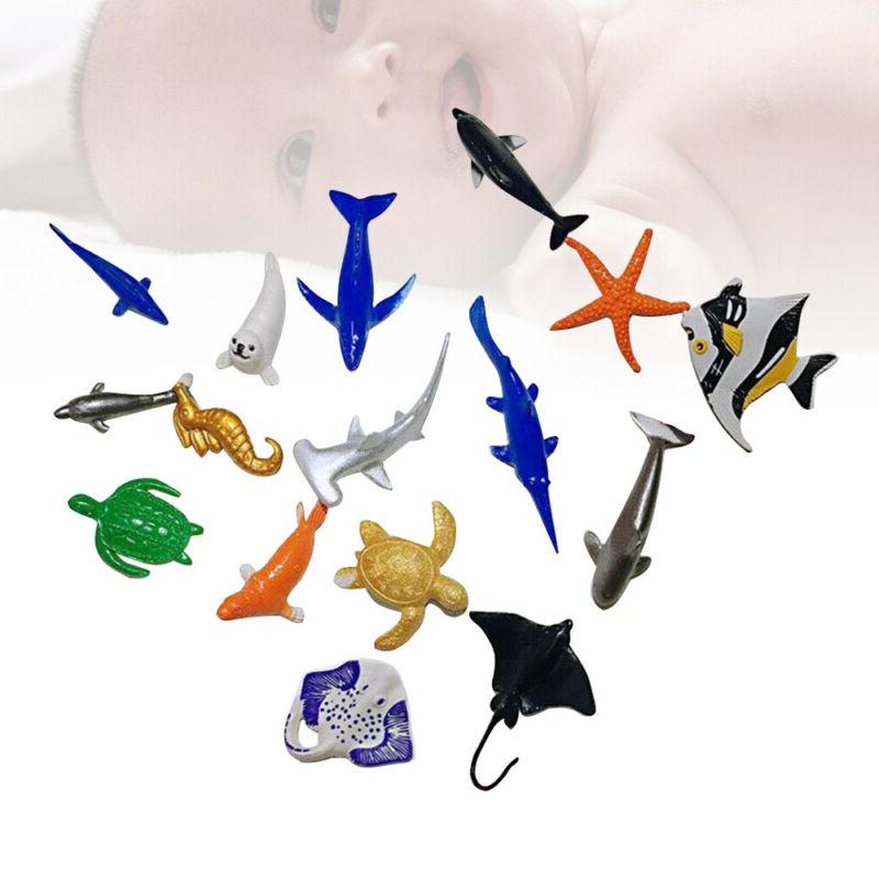 16pcs simulation de jouets pour enfants modeles