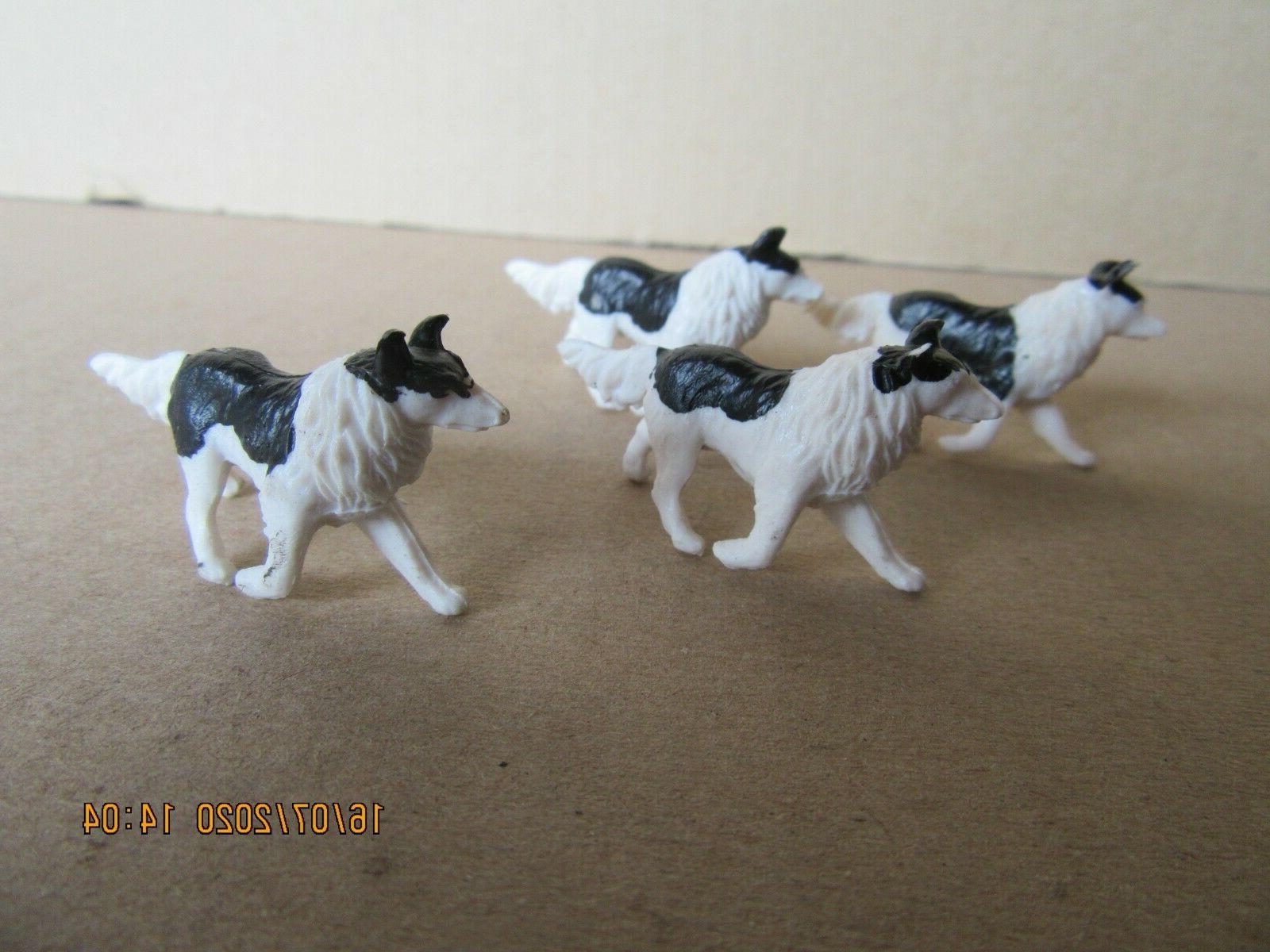 249n jouets ancien en plastique animaux de