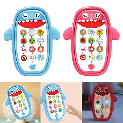 2pcs bebe nourrissons apprentissage precoce telephone de