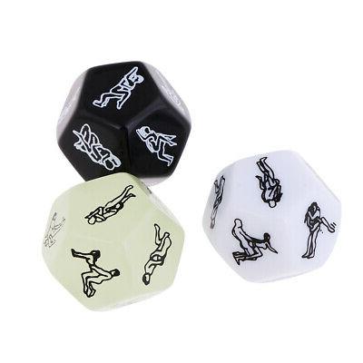3 pcs jeu de des erotiques jouet