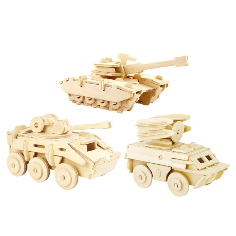 3 pieces puzzle jouets drole creatif jouet