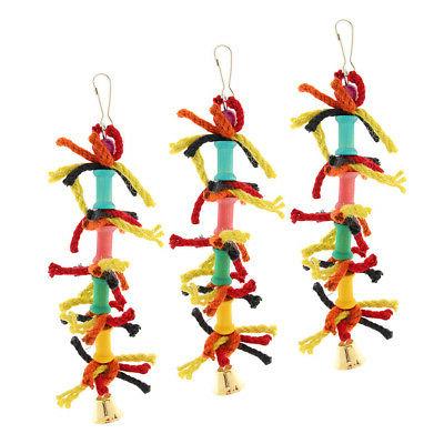 3pieces jouets en cordes de coton pour