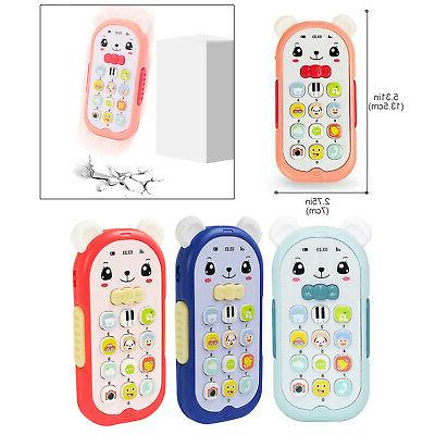 4pcs telephone de bande dessinee electronique jouet