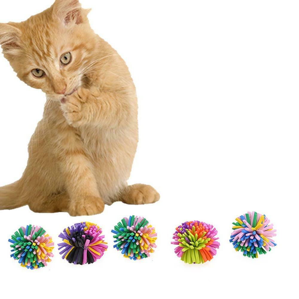 5 pcs chat jouet balle jouets pour