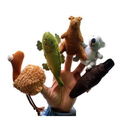5pcs bebe jouets en peluche animaux jouets
