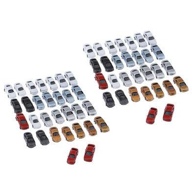 60pcs 1 200 voitures miniatures peintes jouet
