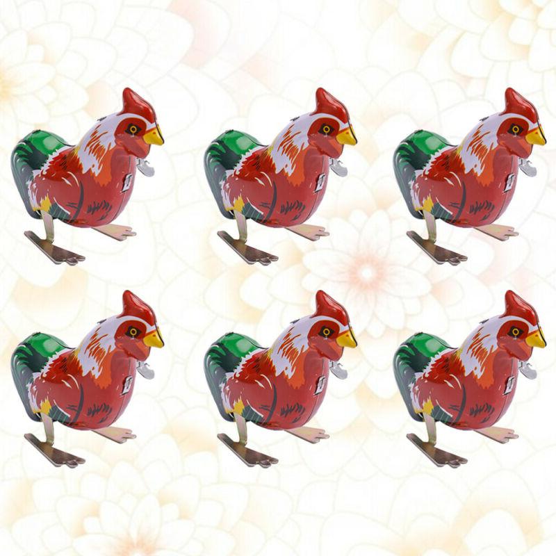 6pcs ironhide coq jouets drole nostalgique pour