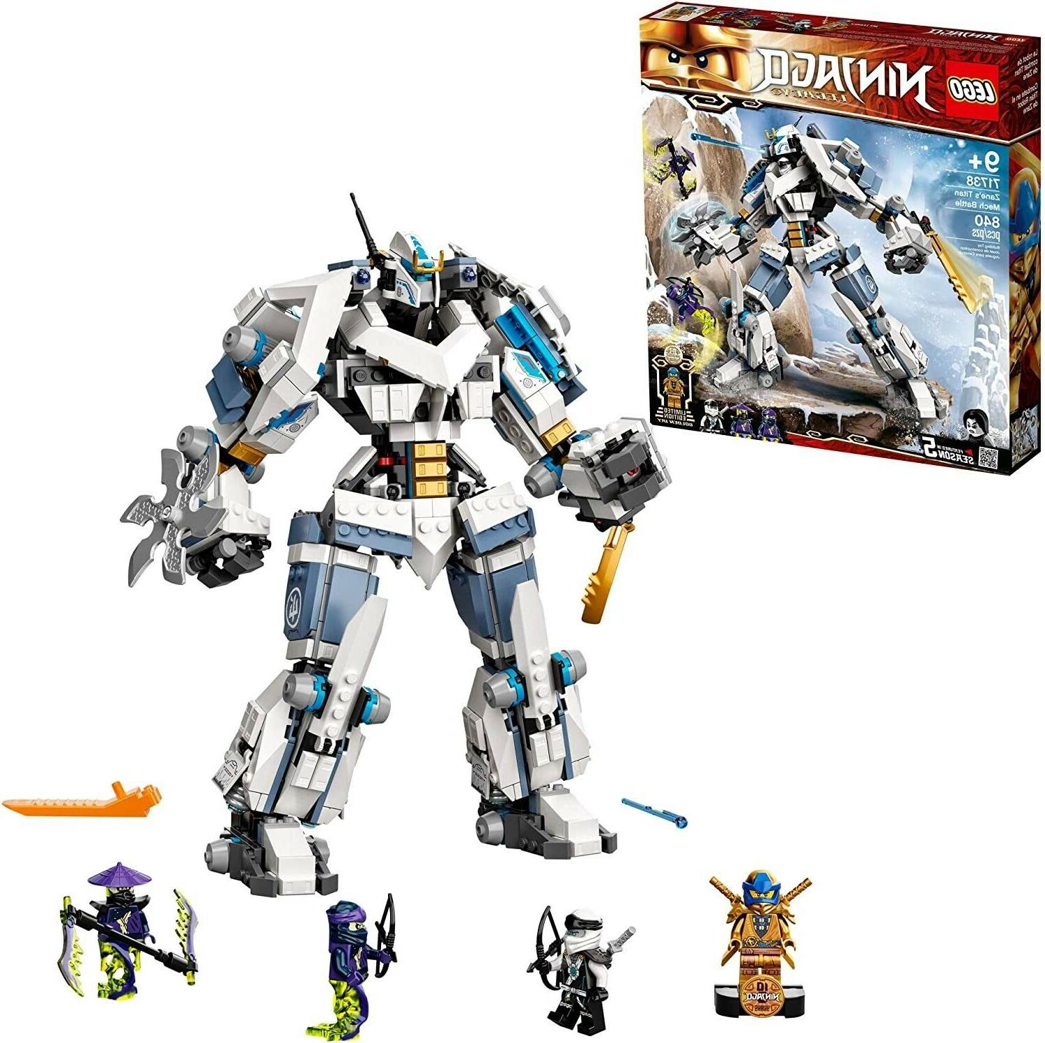 71738 ninjago legacy zane s titan mech